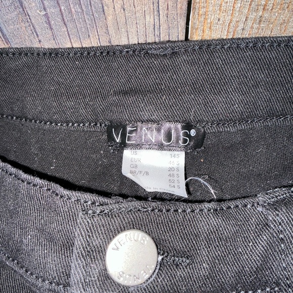 VENUS Charcoal Denim Pants - Picture 1 of 2